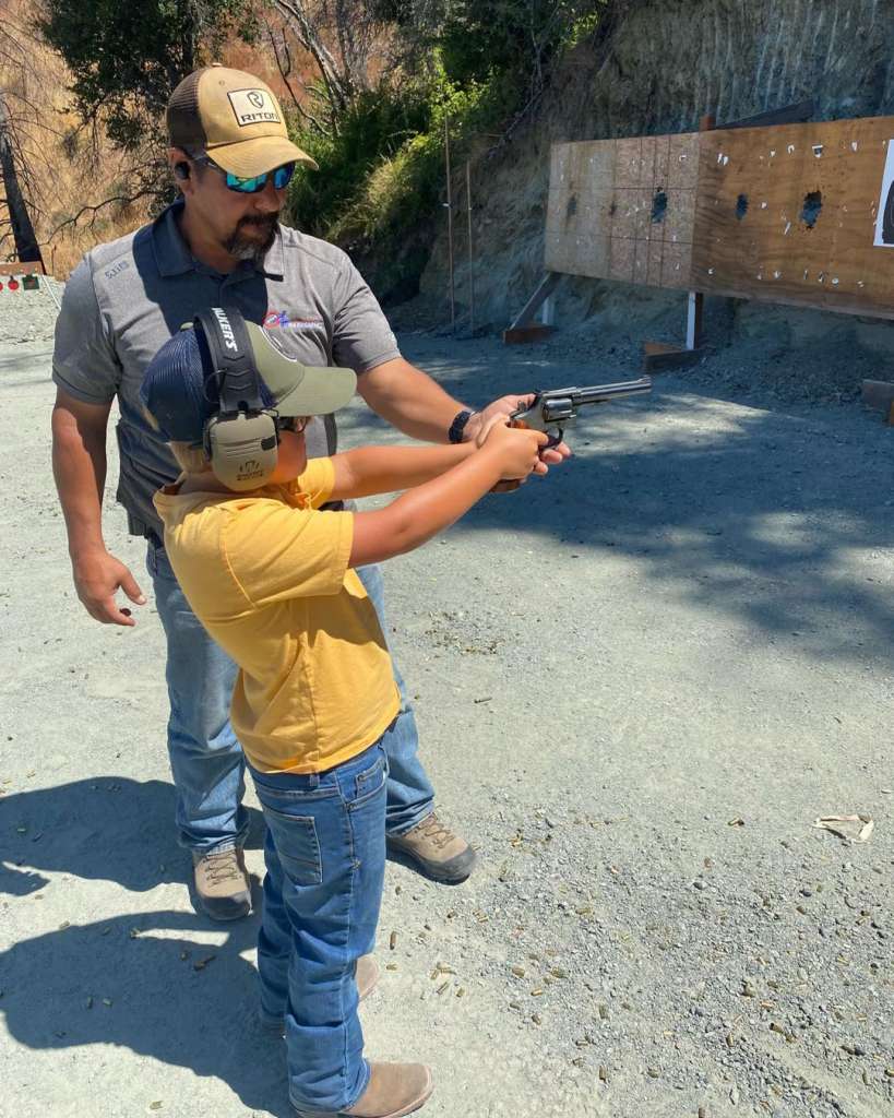 Firearms instructor, Scott Gabaldon at G4 Firearms in Santa Rosa, CA.