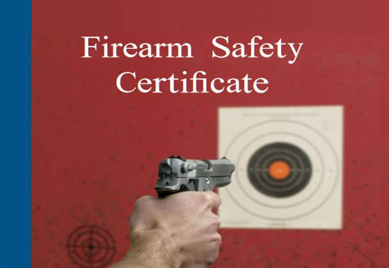 Firearm Safety Certificate G4 Firearms, LLC